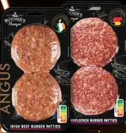 REWE Center Butcher’s Burger Angus Irish Beef Patties Angebot
