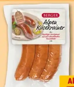 REWE Center Berger Mini-Alpenkäsekrainer Angebot