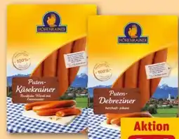 REWE Center Höhenrainer Puten Käsekrainer Angebot