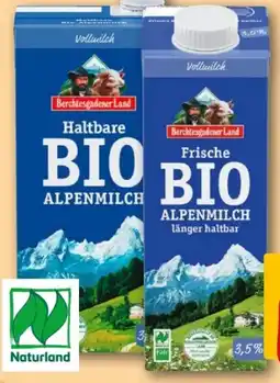 REWE Center Berchtesgadener Land Frische Bio-Alpenmilch Angebot