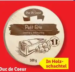 Lidl Duc De Coeur Petit Brie Angebot