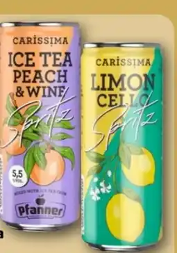REWE Center Pfanner Carissima Ice Tea Peach & Winf Angebot