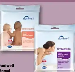 REWE Center Duni Duniwell Einmal Babywaschlappen Angebot