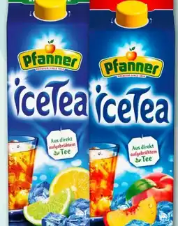 REWE Pfanner Ice Tea Angebot