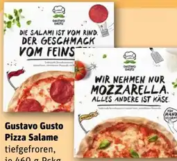 REWE Gustavo Gusto Pizza Salame Angebot