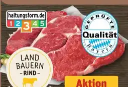 REWE Metzgerei Landbauern Rind Entrecôte Angebot