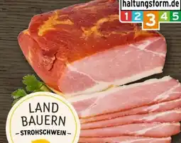 REWE Metzgerei Landbauern Schiller Strohschwein Schinkenspeck Angebot