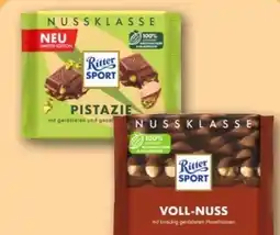 REWE Ritter Sport Schokolade Pistazie Nussklasse Angebot