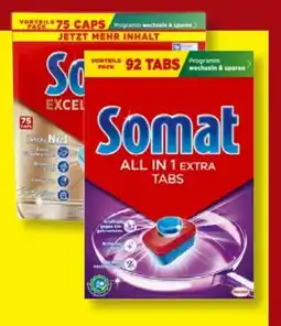 Lidl Somat Spülmaschinen Tabs All-in-1 Extra Angebot