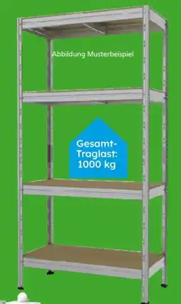 Globus Baumarkt Metallsteckregal M Angebot