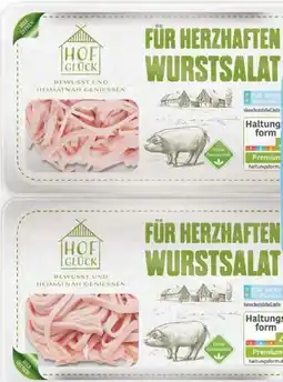 Edeka Hofglück Lyoner in Streifen Angebot