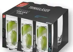 Edeka Gut & Günstig Trinkgläser 6er-Set Angebot