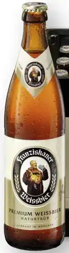 Edeka Franziskaner Weissbier Naturtrüb Angebot