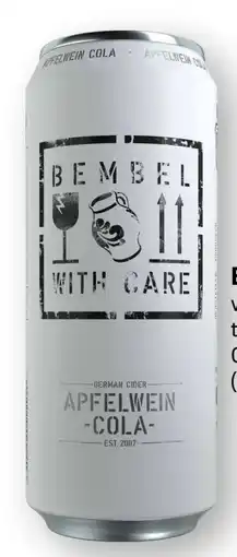 Edeka Kelterei Krämer Bembel with Care Apfelwein + Cola Angebot