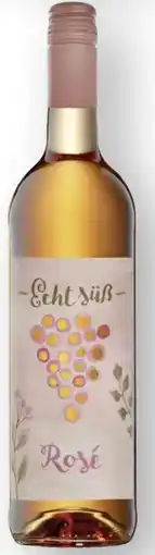 Edeka Ortenauer Weinkeller Echt Süß Rosé Angebot