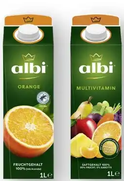 Scheck-in-Center Albi Saft Angebot