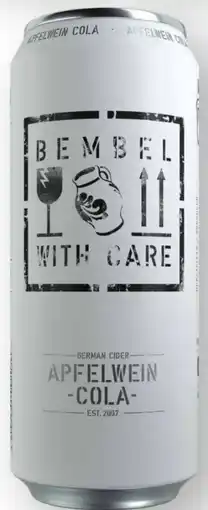 Scheck-in-Center Kelterei Krämer Bembel with Care Apfelwein + Cola Angebot