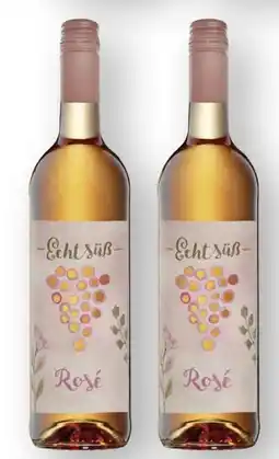 Scheck-in-Center Ortenauer Weinkeller Echt Süß Rosé Angebot