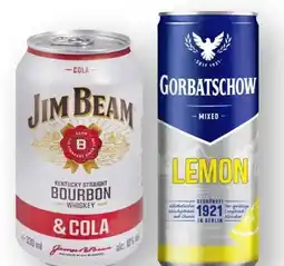 Scheck-in-Center Jim Beam & Cola Angebot