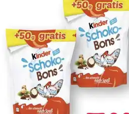 Scheck-in-Center Ferrero Kinder Schoko-Bons Angebot