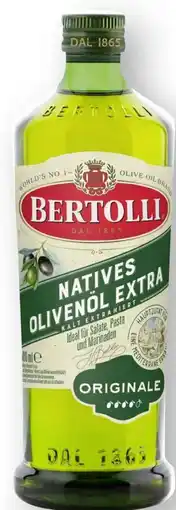 Scheck-in-Center Bertolli Olivenöl Angebot
