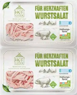 Scheck-in-Center Hofglück Lyoner in Streifen Angebot