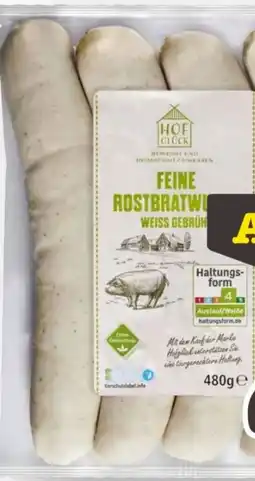 Scheck-in-Center Hofglück Rostbratwurst Angebot