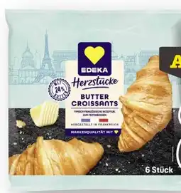 Scheck-in-Center Edeka Herzstücke Butter Croissants Angebot