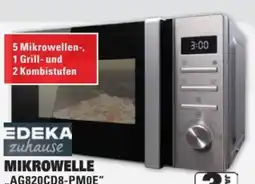 Scheck-in-Center Edeka zuhause Mikrowelle AG820CD8-PM0E Angebot