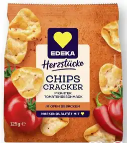 Scheck-in-Center Edeka Herzstücke Chips Cracker Angebot