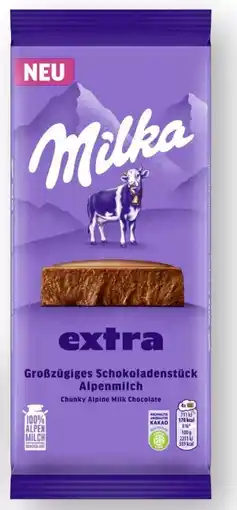 Scheck-in-Center Milka Extra Schokolade Angebot