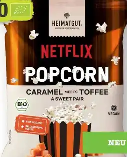 Scheck-in-Center Heimatgut Bio-Popcorn Angebot