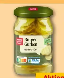 REWE Center Rewe Beste Wahl Burger Gurken Angebot