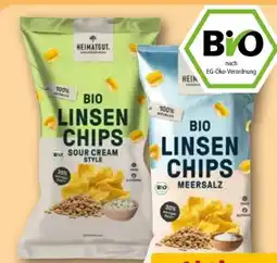 REWE Center Heimatgut Bio Linsen Chips Angebot