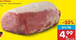Netto Marken-Discount Schweine-Rücken Angebot