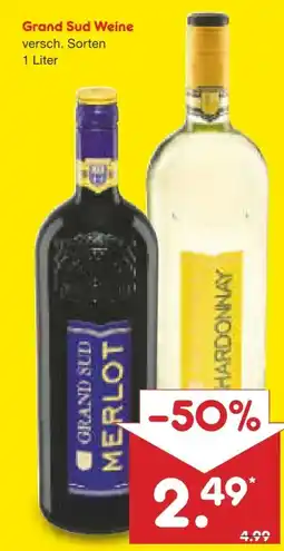 Netto Marken-Discount Grand Sud Merlot Angebot