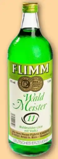 REWE Flimm Waldmeisterlikör Angebot
