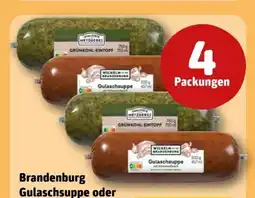 REWE Metzgerei Wilhelm Brandenburg Gulaschsuppe Angebot