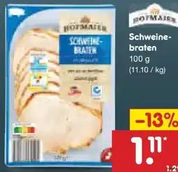 Netto Marken-Discount Hofmaier Schweinebraten Angebot