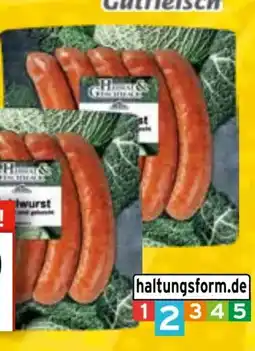 EDEKA Bandelt Gutfleisch Kohlwurst Angebot