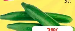 Edeka Frischemarkt Gut & Günstig Salatgurken Angebot