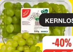 Edeka Frischemarkt Gut & Günstig Tafeltrauben Angebot