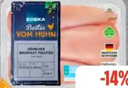 Edeka Frischemarkt Edeka Bestes vom Huhn Hähnchenbrustfilet Angebot