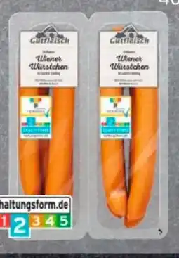 Edeka Gutfleisch Delikatess Wiener Würstchen Angebot