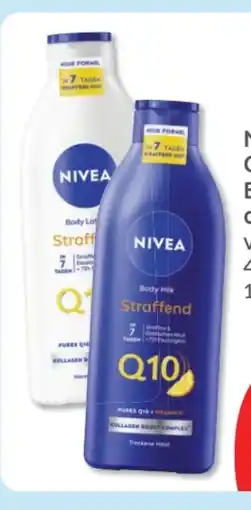 Budni Nivea Q10 Body Milk Angebot