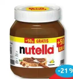Budni Ferrero Nutella Nuss-Nugat Creme Angebot