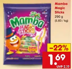 Netto Marken-Discount Storck Mamba Magic Sticks Angebot