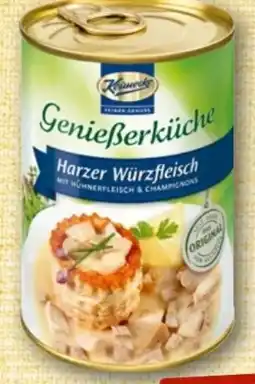 REWE Keunecke Genießerküche Harzer Würzfleisch Angebot