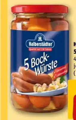 REWE Halberstädter Würstchen Bockwürste Angebot