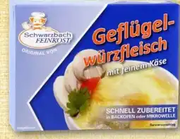 REWE Schwarzbach Feinkost Geflügelwürzfleisch Angebot
